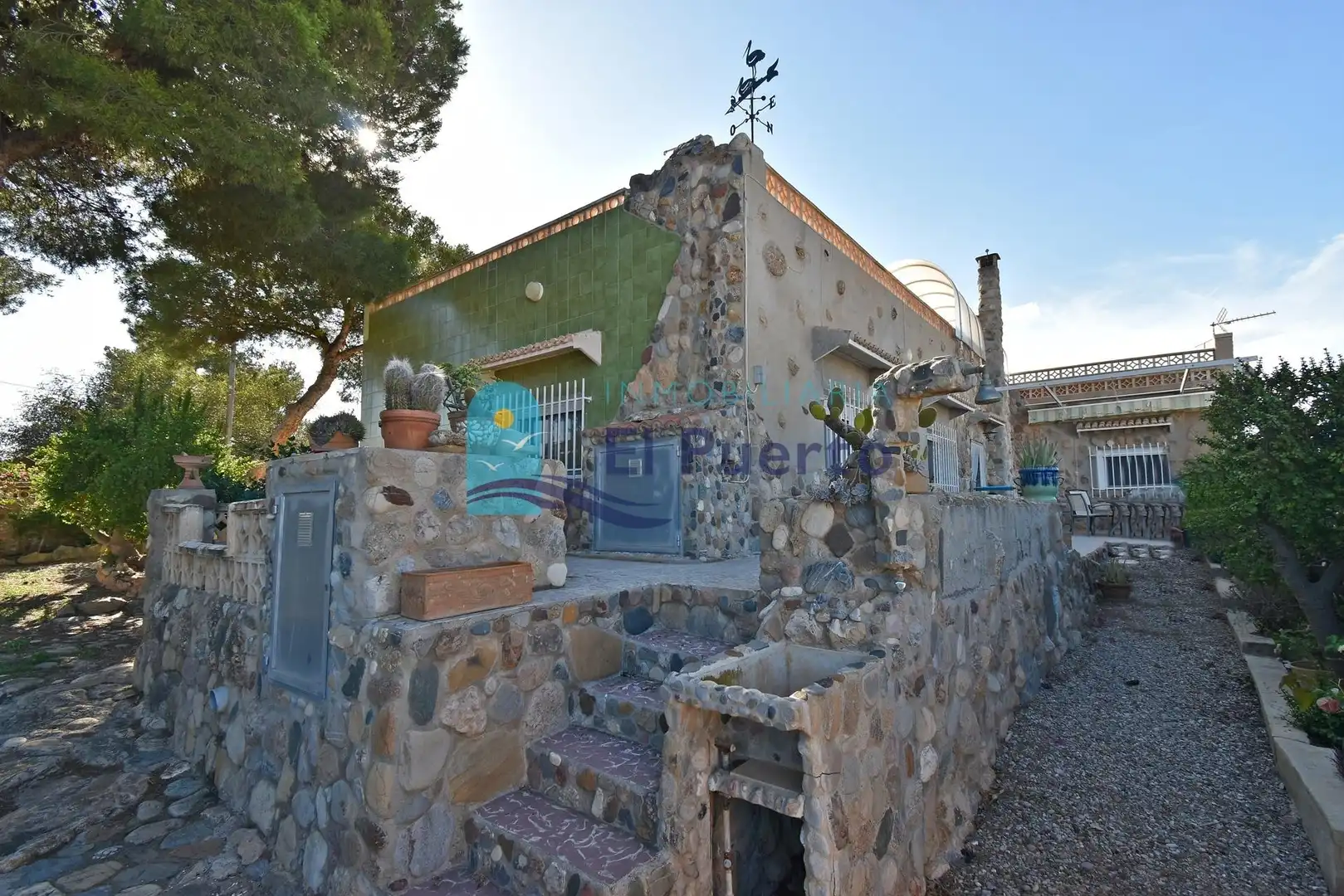 Exterior view of Houses for sale in Mazarrón  with Air Conditioner, Heating and Private garden