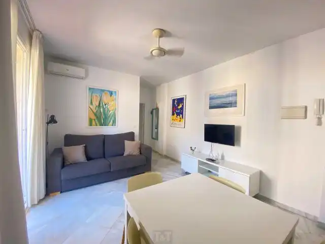 Living room of Apartments for rent in Islantilla  with Air Conditioner and Terrace