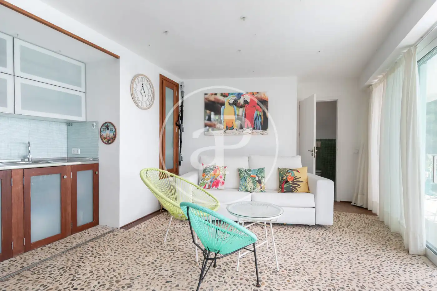 Sala de estar de Casa o chalet de alquiler en Capdepera con Aire acondicionado, Terraza y Piscina