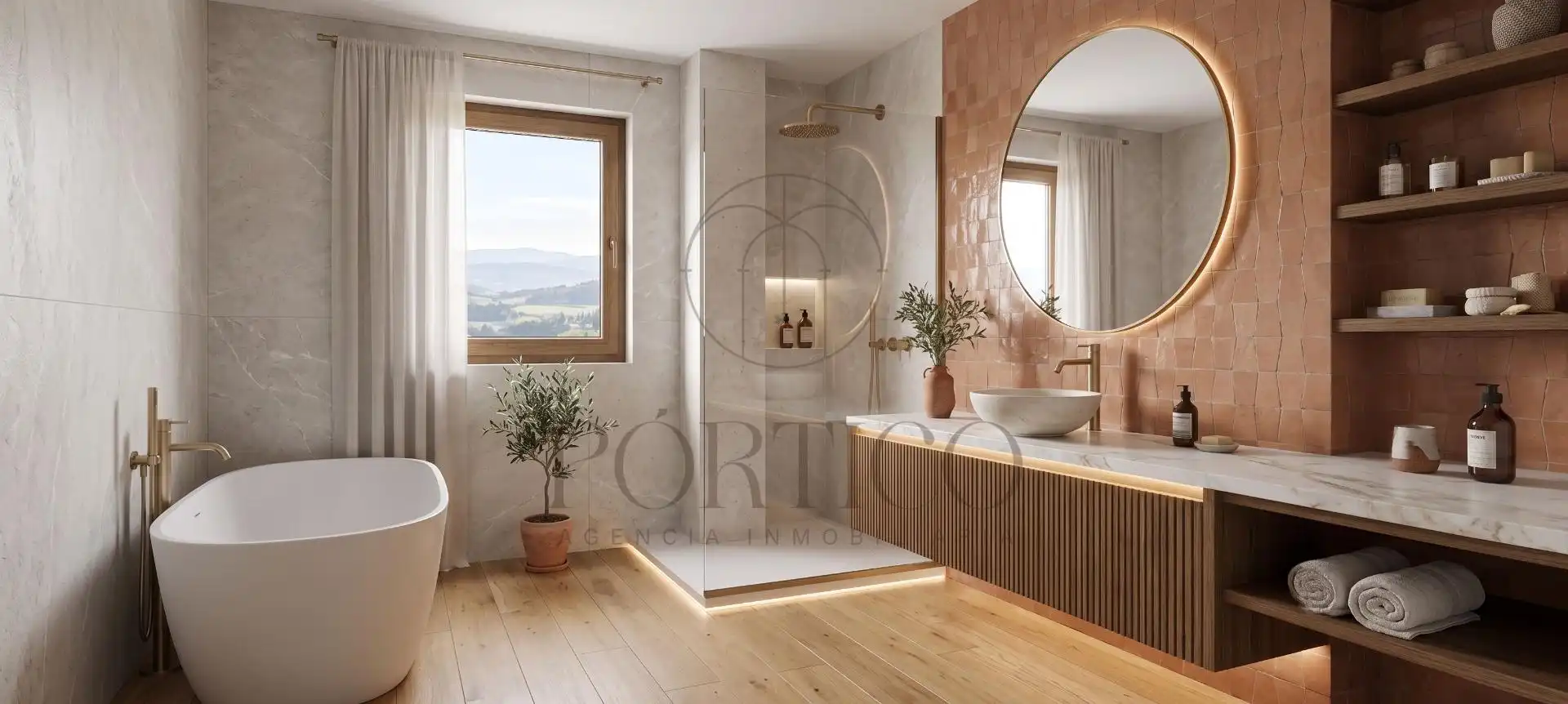 Baño de Casa o chalet en venta en Mos con Terraza y Balcón