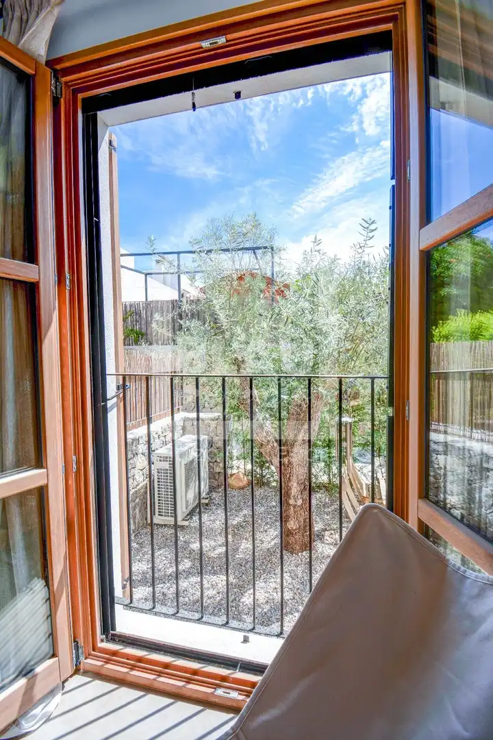 Balcony of Flat for rent in Sant Joan de Labritja  with Air Conditioner, Private garden and Furnished