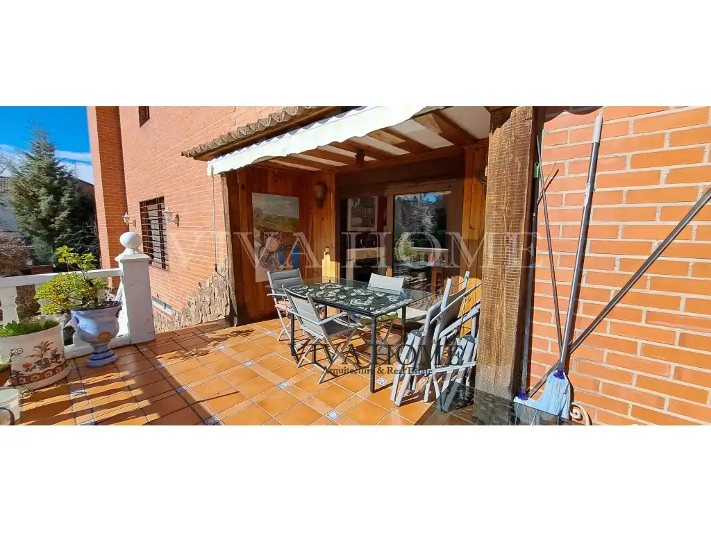 Terraza de Casa o chalet en venta en Rivas-Vaciamadrid con Aire acondicionado, Jardín privado y Terraza