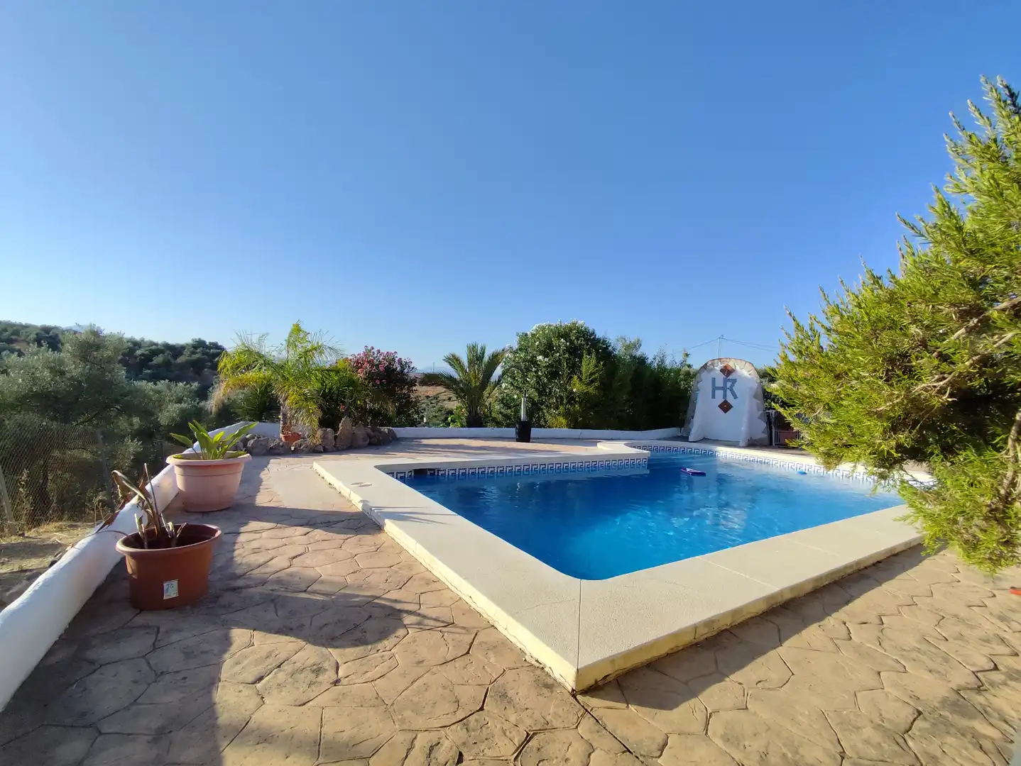 Piscina de Finca rústica en venda en Coín amb Aire condicionat, Jardí privat i Terrassa