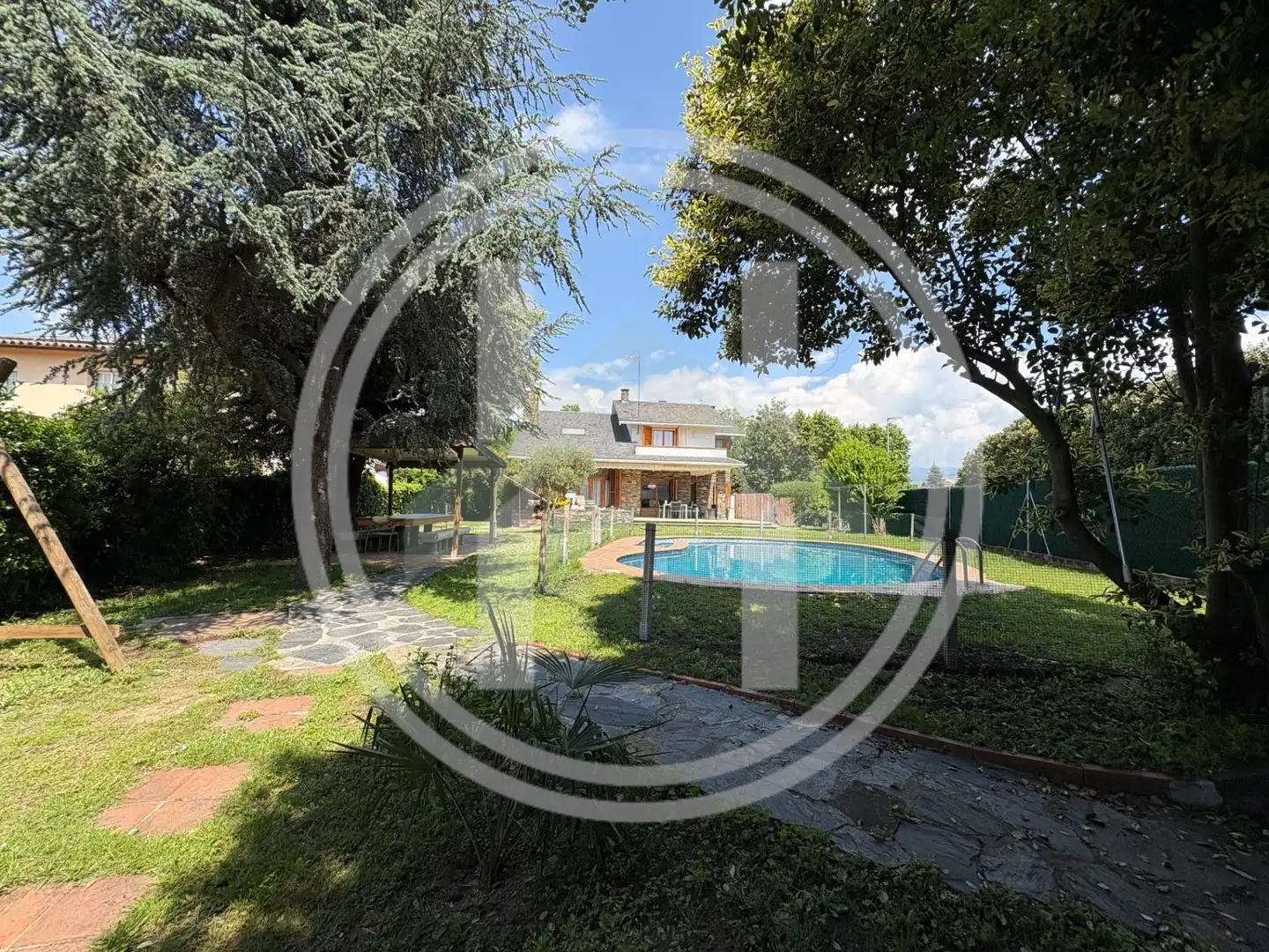 Jardí de Casa o xalet en venda en Cardedeu amb Aire condicionat, Calefacció i Jardí privat