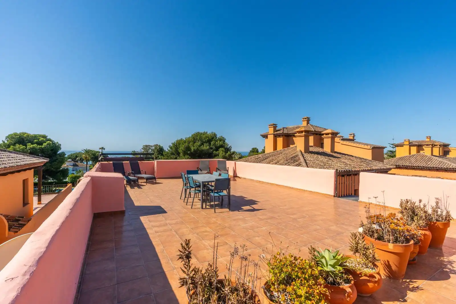 Terraza de Ático en venta en Estepona con Aire acondicionado, Terraza y Amueblado
