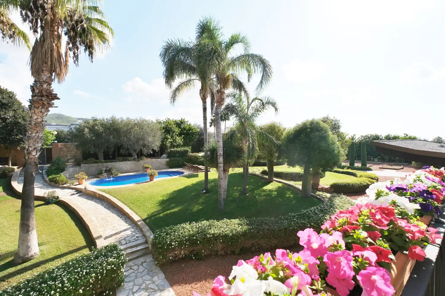 Jardín de Casa o chalet en venta en Puçol con Aire acondicionado, Calefacción y Jardín privado