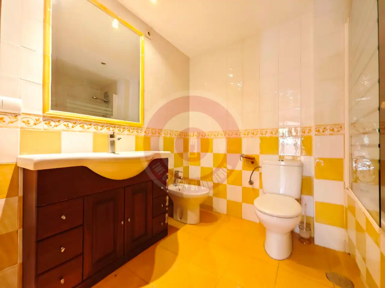 Badezimmer von Wohnung zum Verkauf in Málaga mit Klimaanlage, Terrasse und Alarm