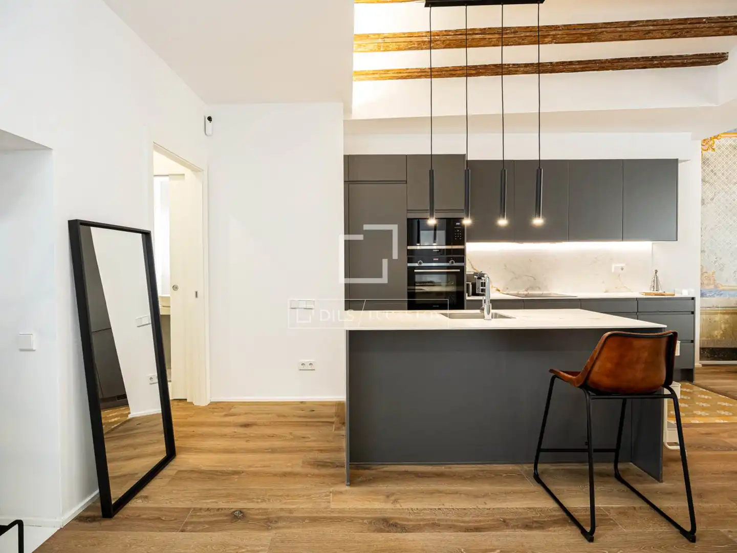 Cocina de Piso en venta en Barcelona con Aire acondicionado, Calefacción y Parquet