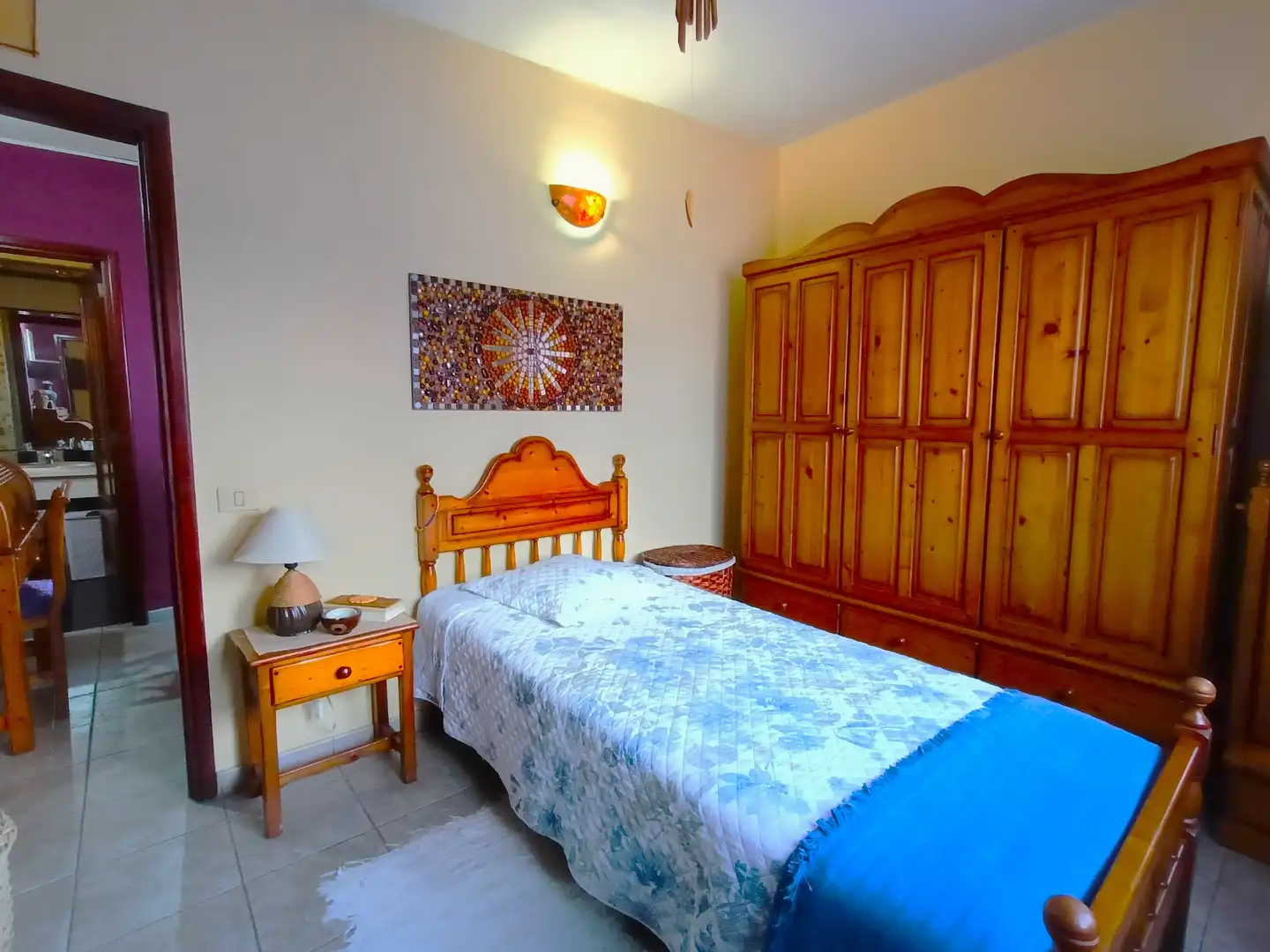 Schlafzimmer von Haus oder Chalet zum Verkauf in San Cristóbal de la Laguna mit Privatgarten und Abstellraum