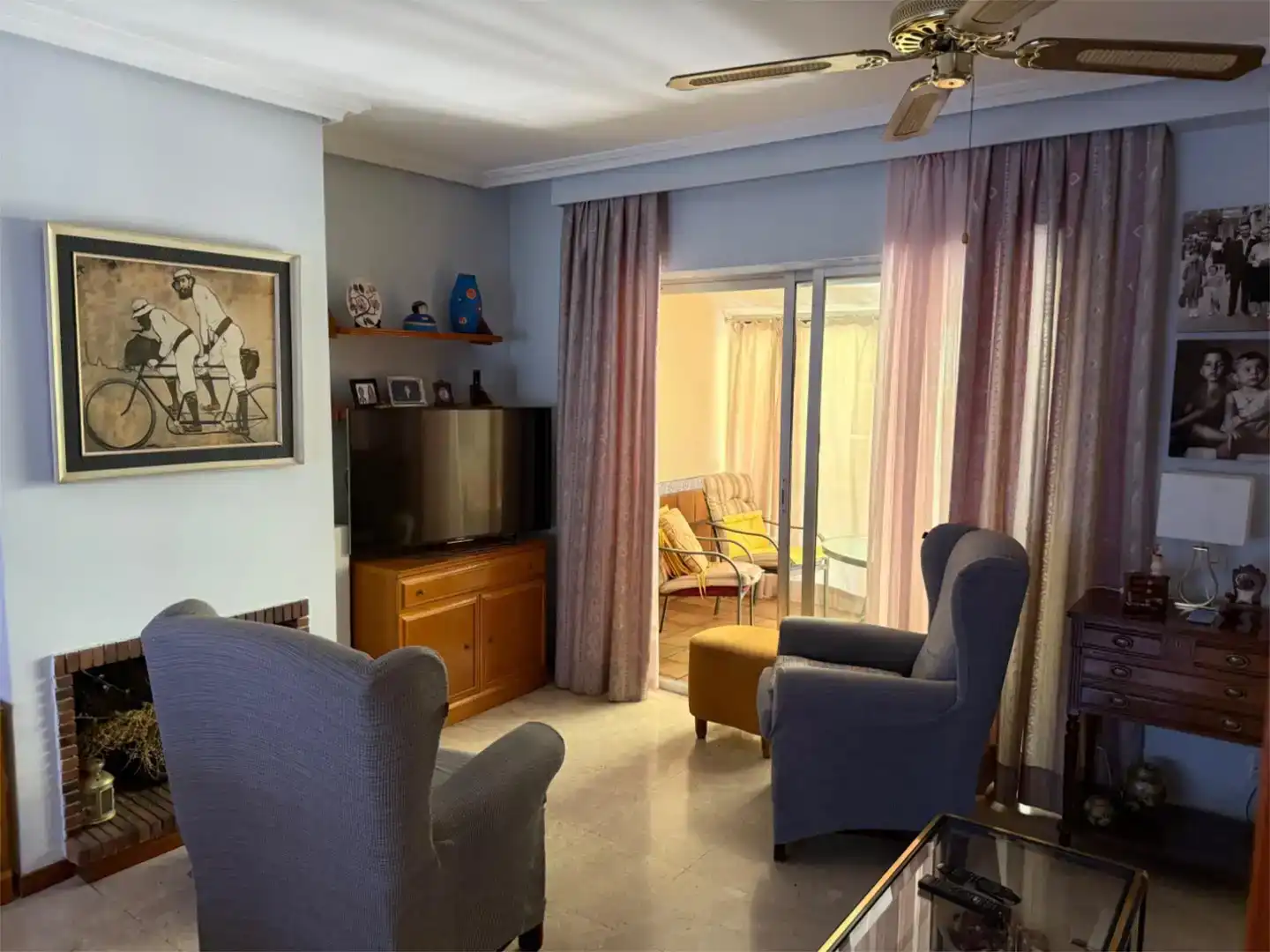 Living room of Flat for sale in Getafe  with Air Conditioner