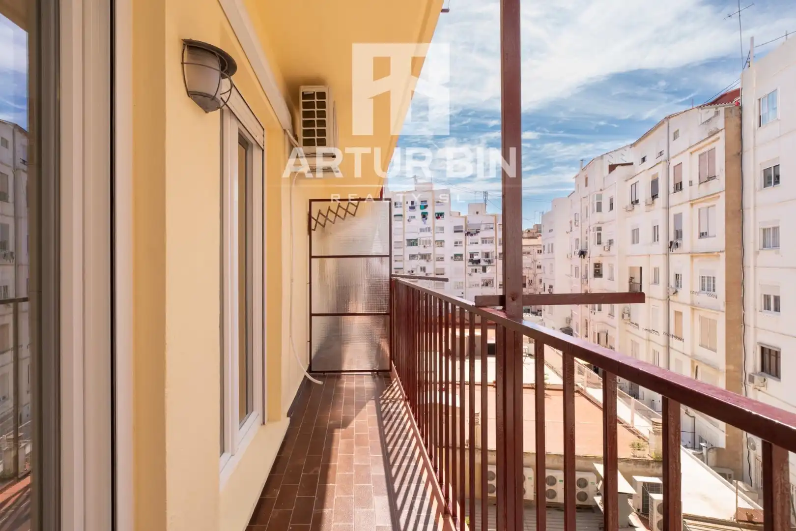 Terrassa de Apartament de lloguer en Valencia amb Aire condicionat
