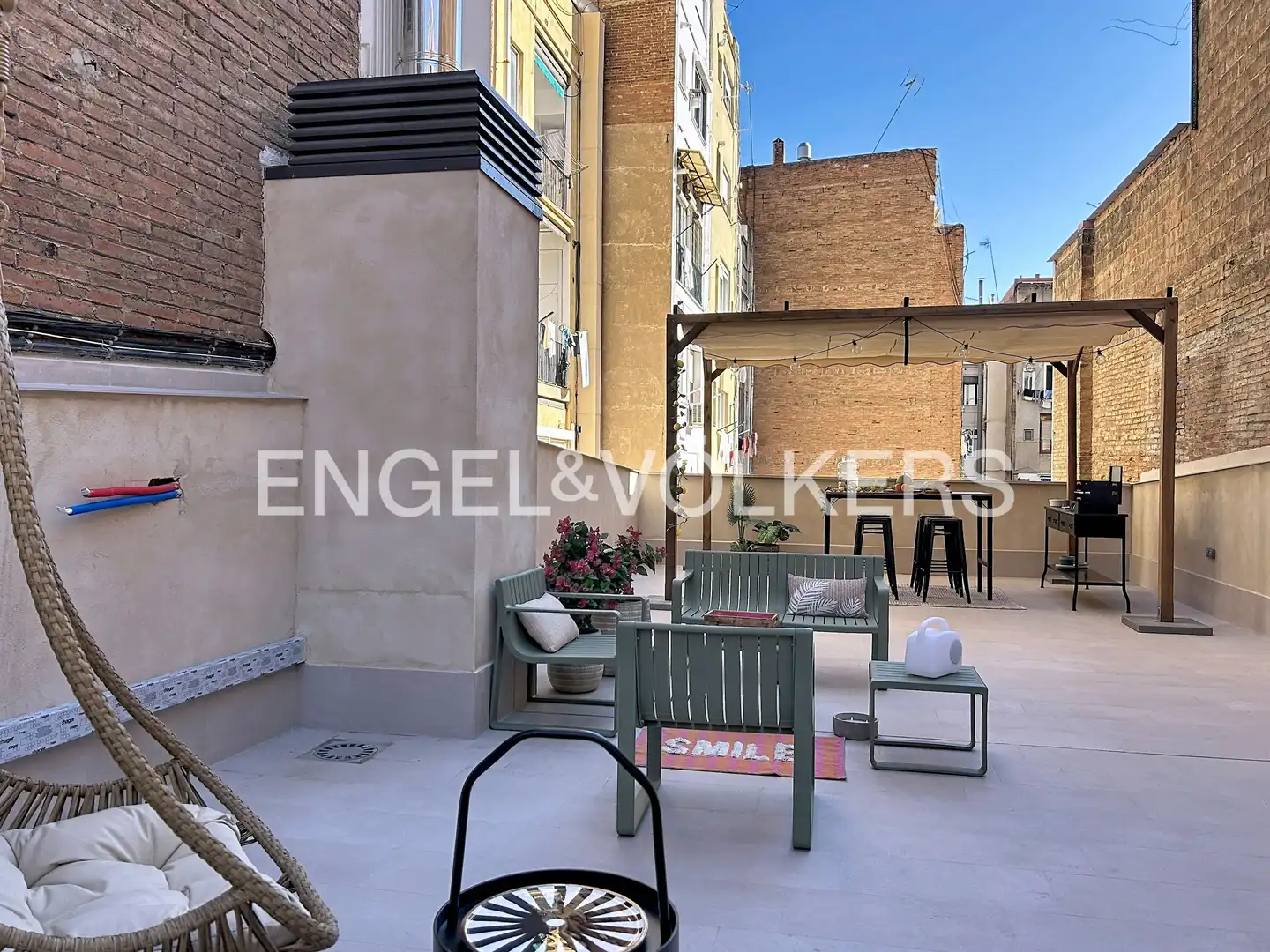 Terraza de Piso en venta en  Barcelona Capital con Calefacción
