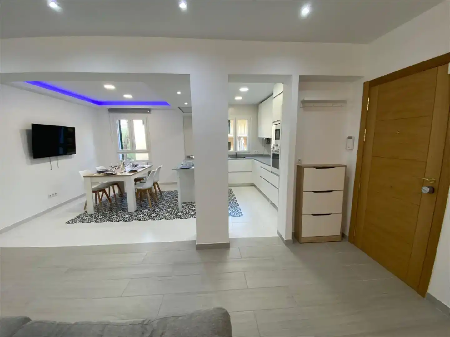 Cocina de Piso de alquiler en Sóller con Aire acondicionado, Amueblado y Balcón