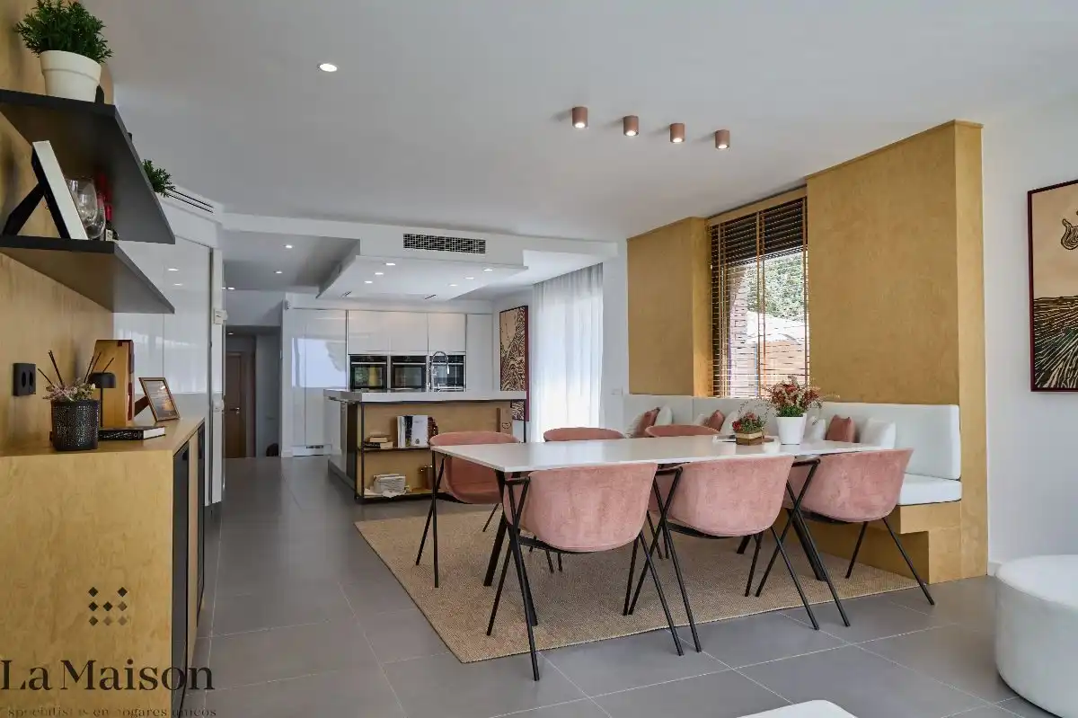 Comedor de Casa o chalet en venta en Sant Andreu de Llavaneres con Aire acondicionado, Calefacción y Jardín privado