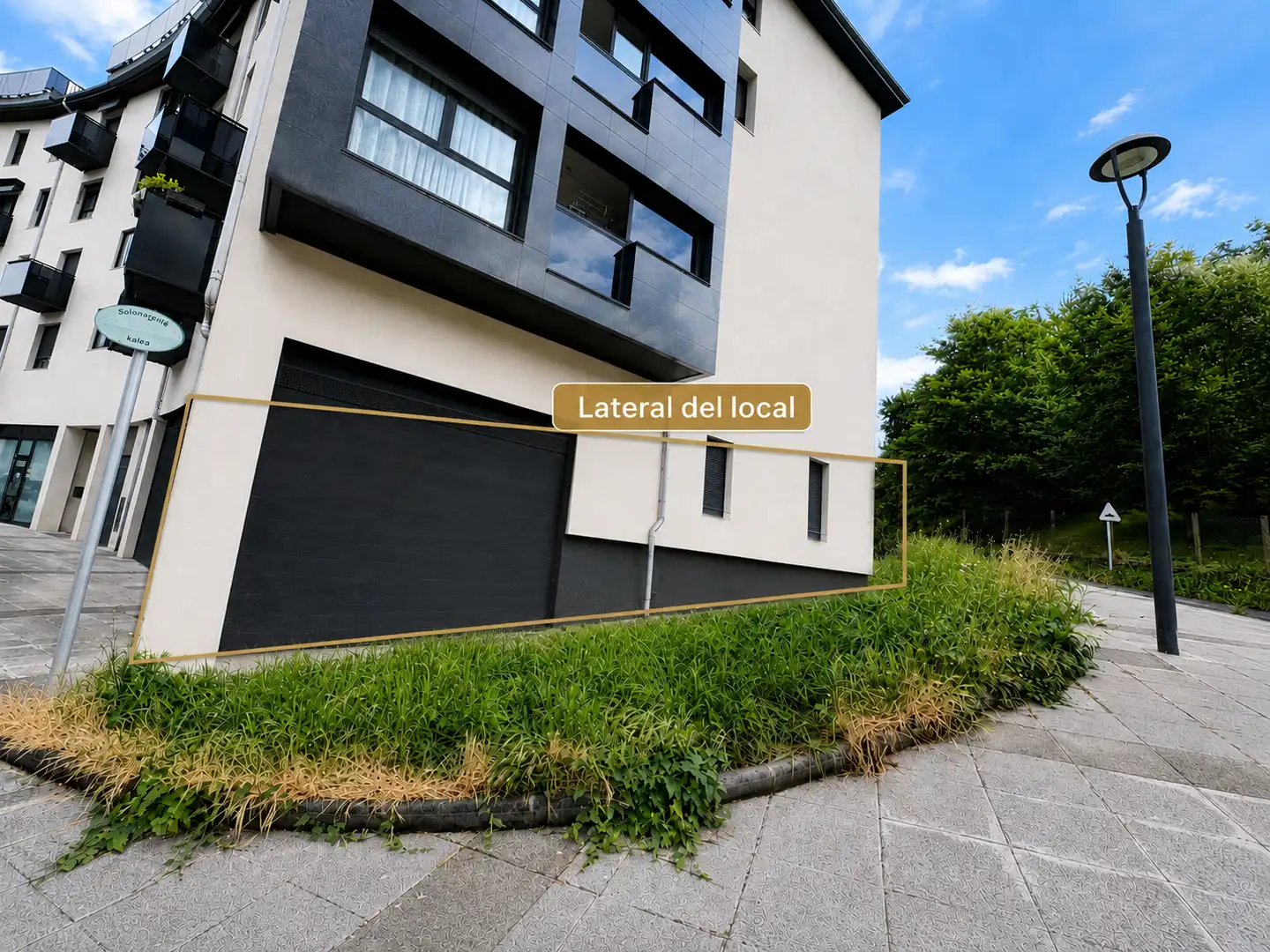 Vista exterior de Piso en venta en Zaldibar