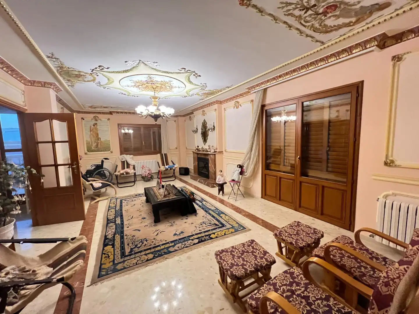 Sala de estar de Casa o chalet en venta en Polinyà de Xúquer con Calefacción, Jardín privado y Terraza