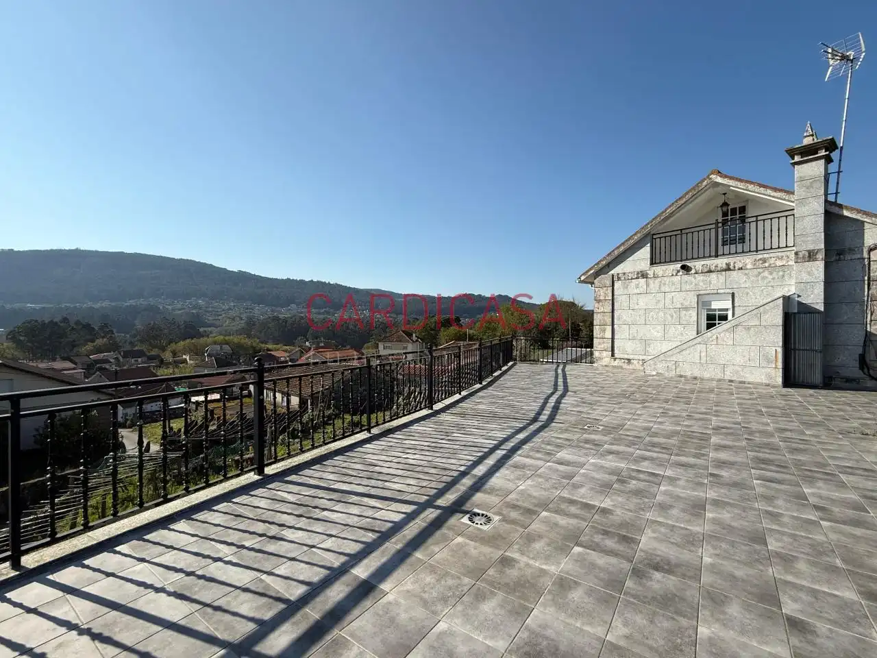 Terrassa de Casa o xalet en venda en Vilaboa amb Calefacció, Jardí privat i Terrassa