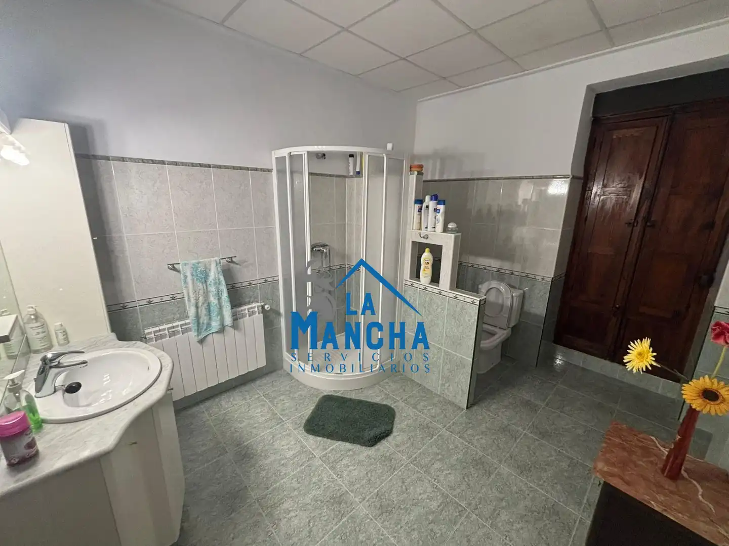 Baño de Casa o chalet en venta en Hoya-Gonzalo con Calefacción, Jardín privado y Amueblado