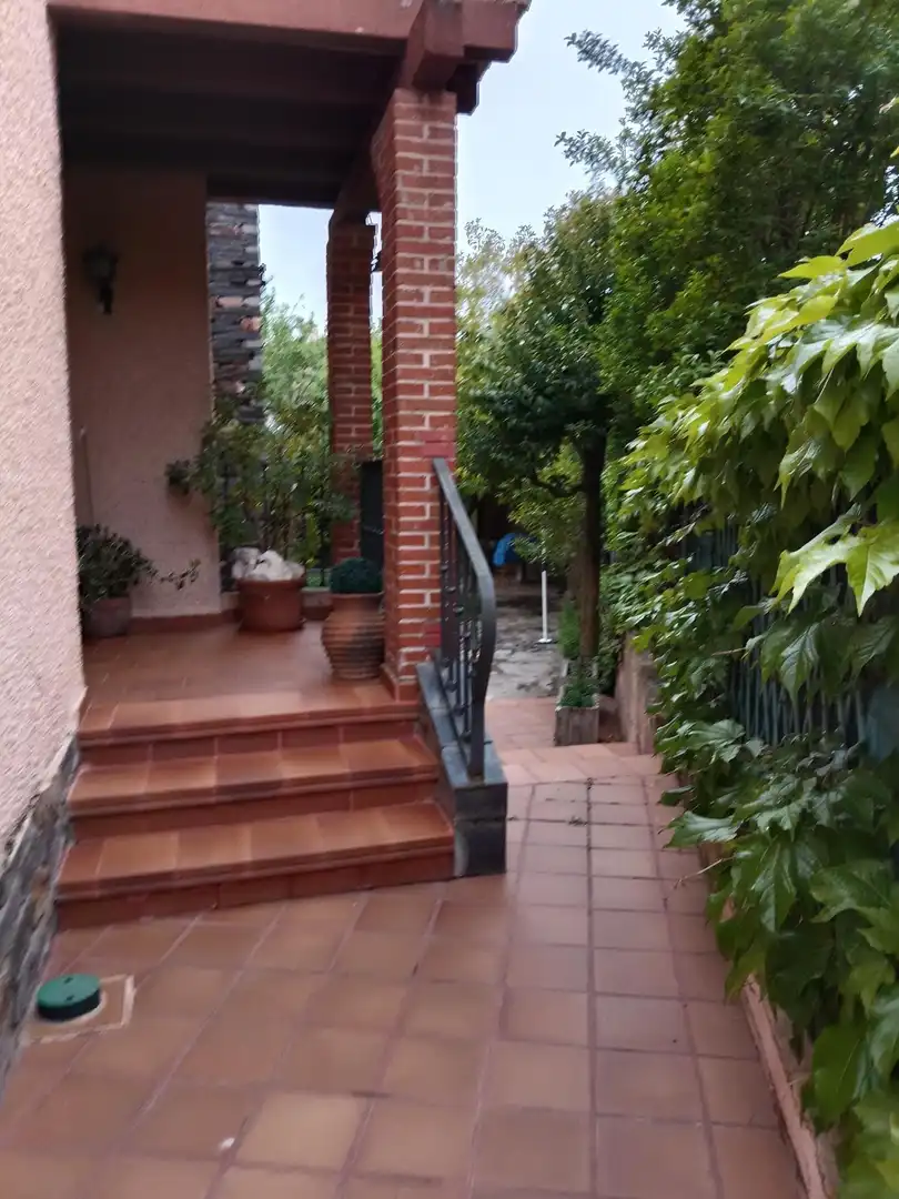 Terraza de Casa adosada en venta en La Lastrilla  con Aire acondicionado, Calefacción y Jardín privado