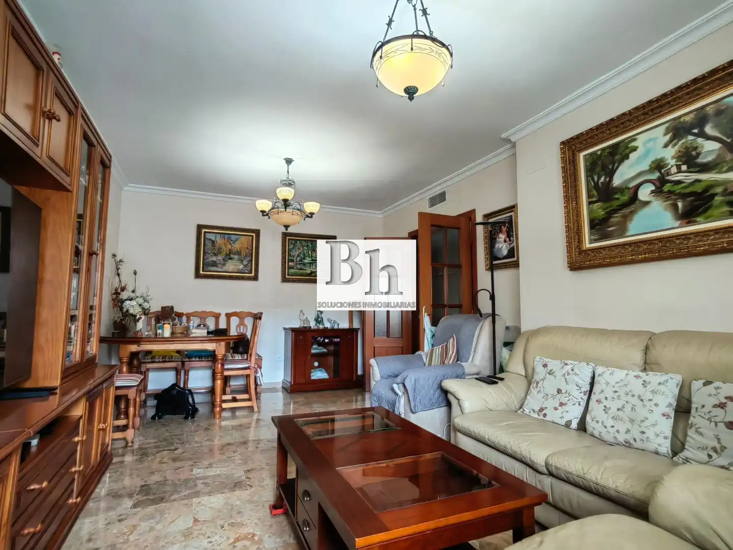 Sala de estar de Piso en venta en Málaga con Aire acondicionado, Jardín privado y Terraza