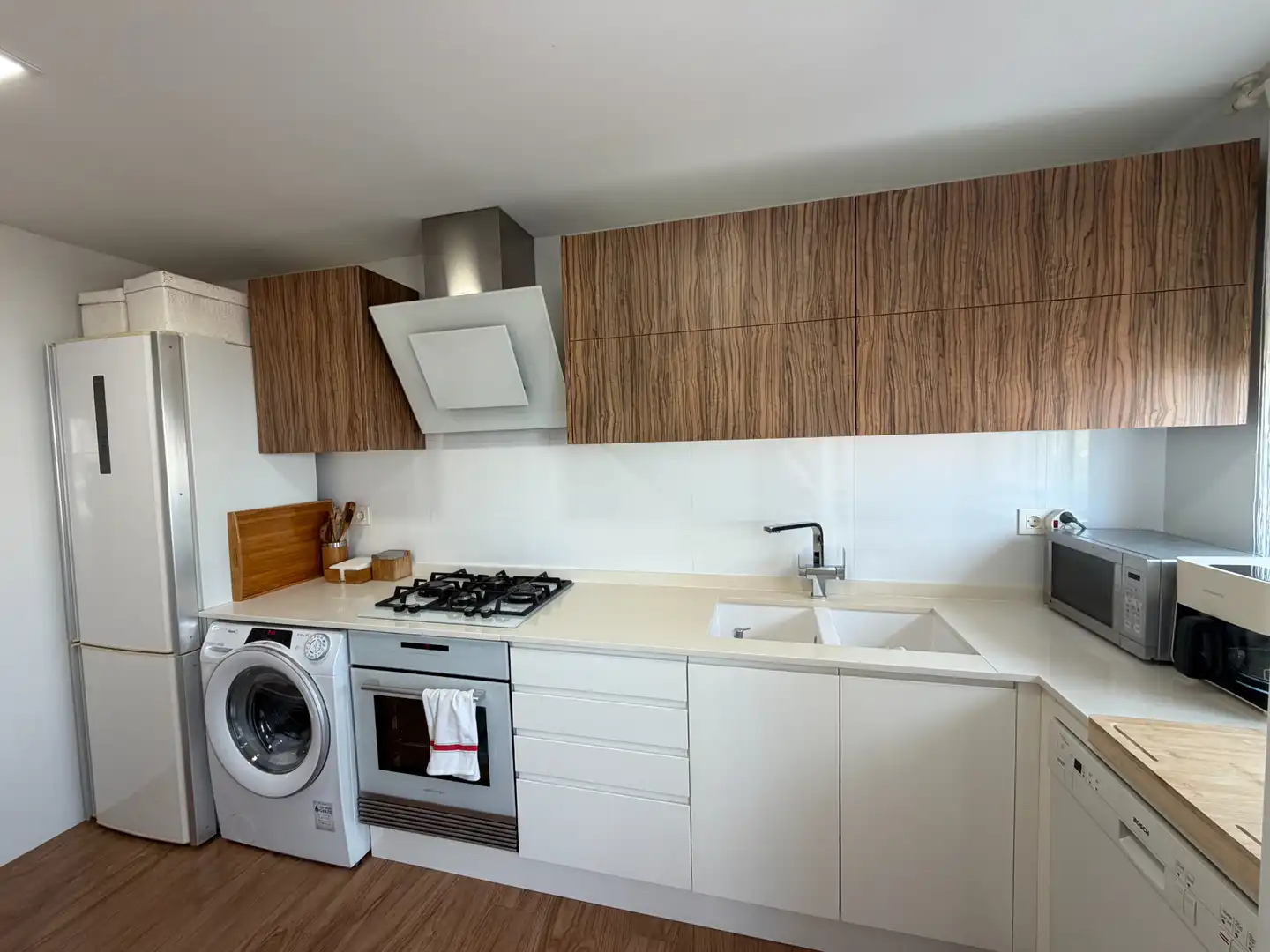 Kitchen of Flat for sale in Alginet  with Air Conditioner, Heating and Balcony