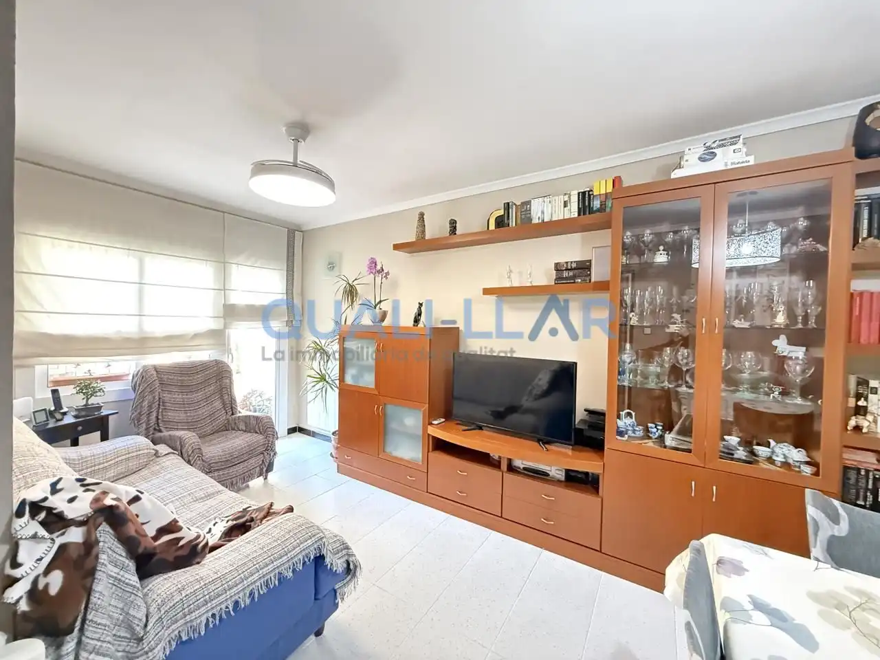 Wohnzimmer von Wohnung zum Verkauf in Esplugues de Llobregat mit Heizung und Balkon