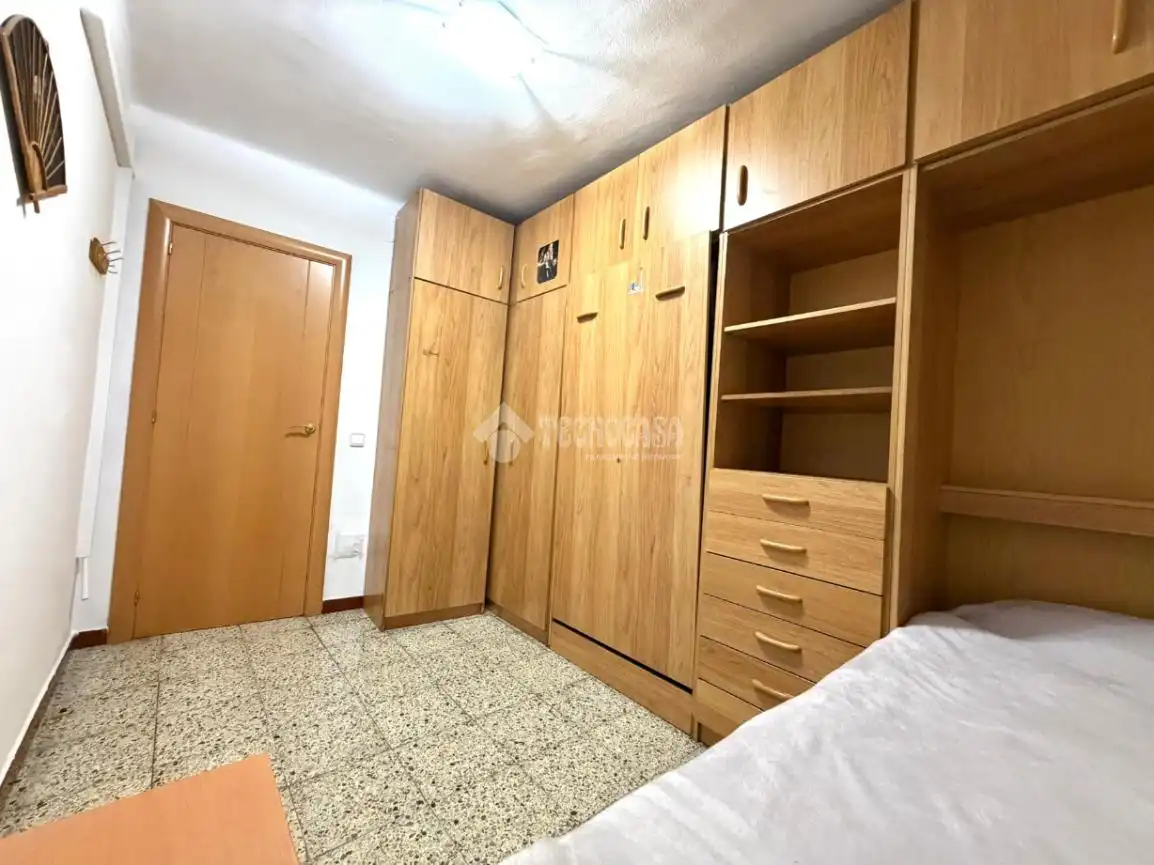 Bedroom of Flat for sale in Badalona  with Air Conditioner and Balcony