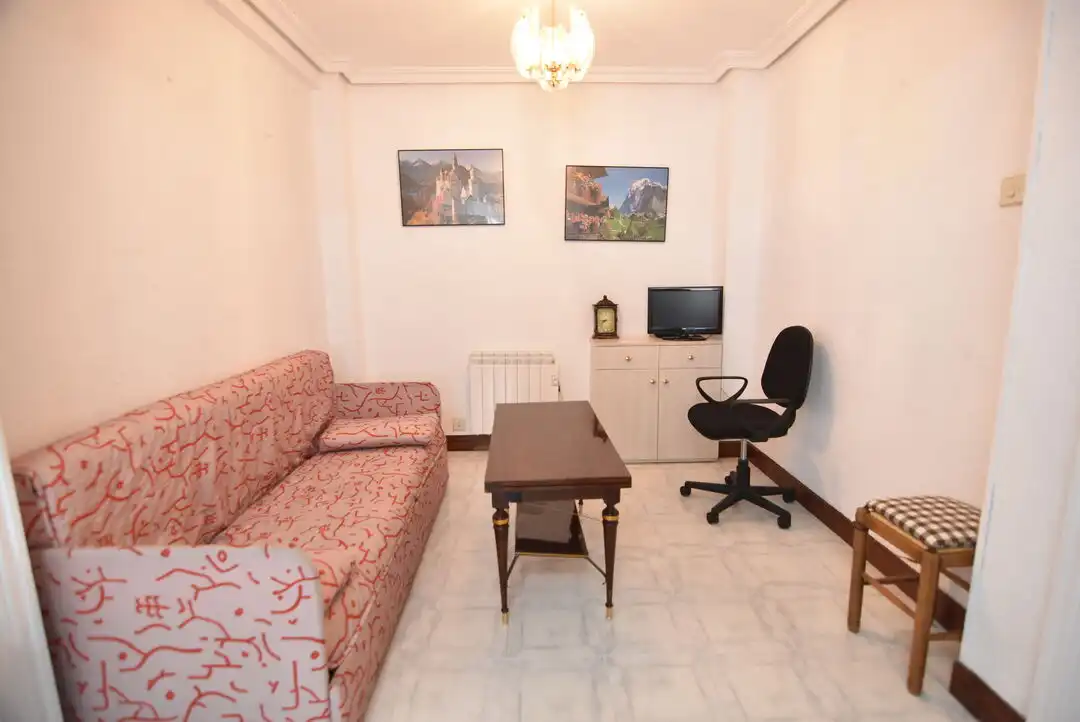 Living room of Flat for sale in Eibar  with Heating, Furnished and Balcony