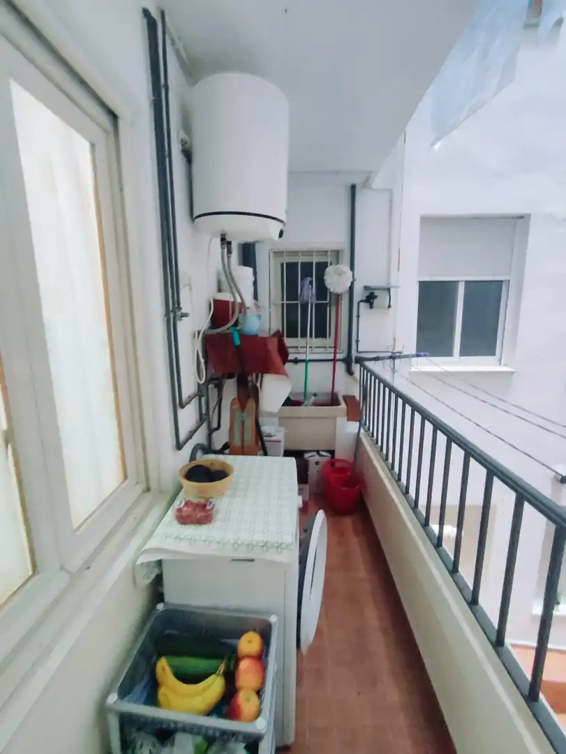 Terrasse von Wohnung zum Verkauf in Castellón de la Plana / Castelló de la Plana mit Heizung, Möbliert und Balkon
