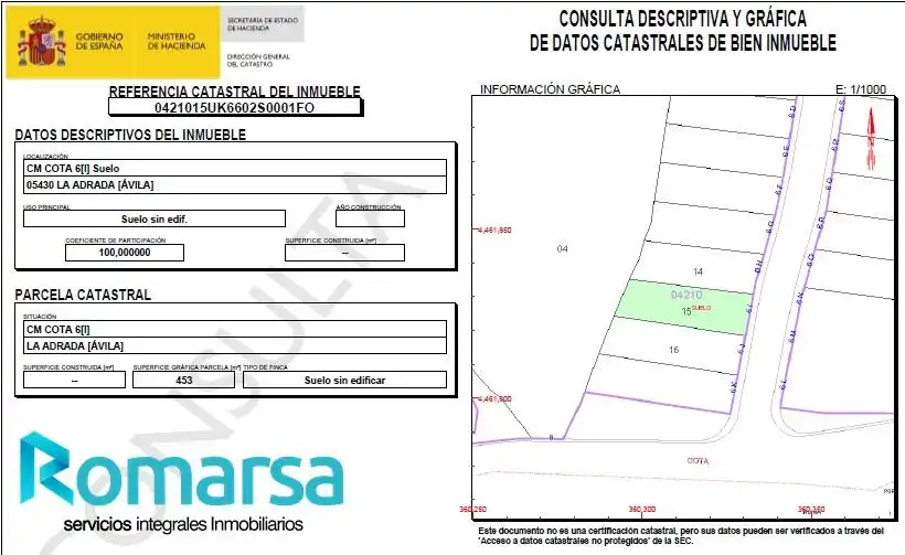 Terreni e lotti in vendita a Camino la Cotá, imagen 4