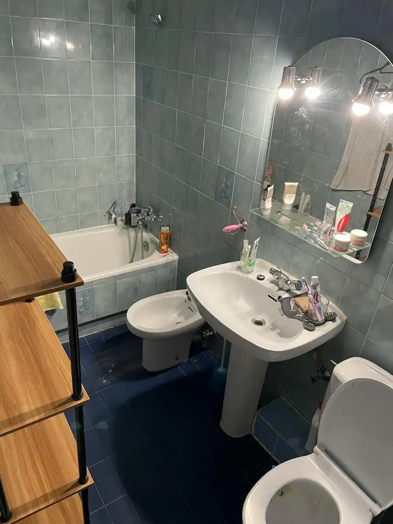 Baño de Piso para compartir en Barcelona con Calefacción, Amueblado y Lavadora