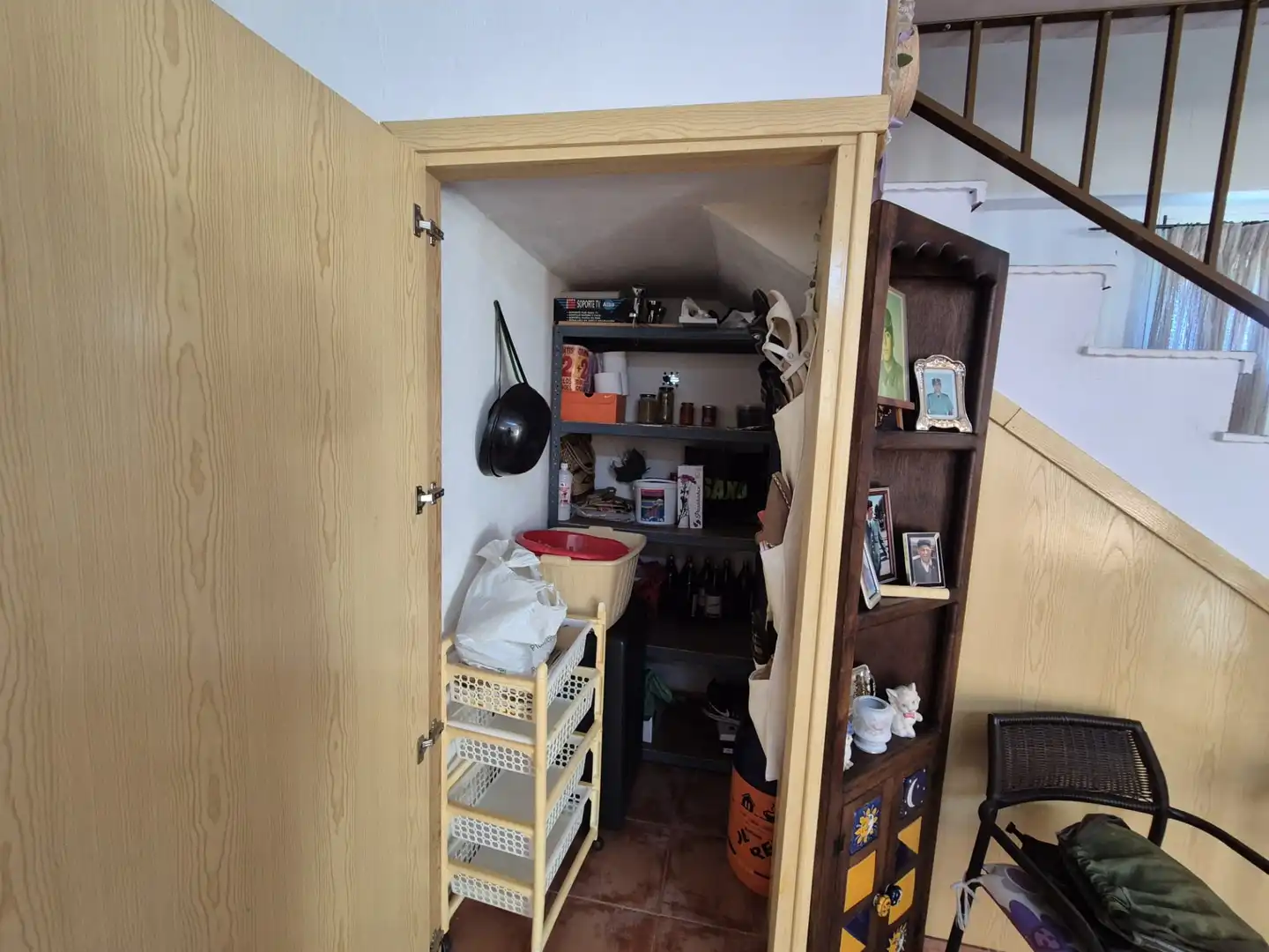 Cuina de Casa o xalet en venda en Albudeite amb Jardí privat, Terrassa i Moblat