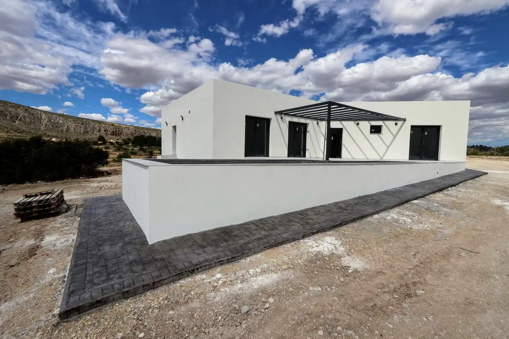 Vista exterior de Casa o chalet en venta en Aspe con Terraza