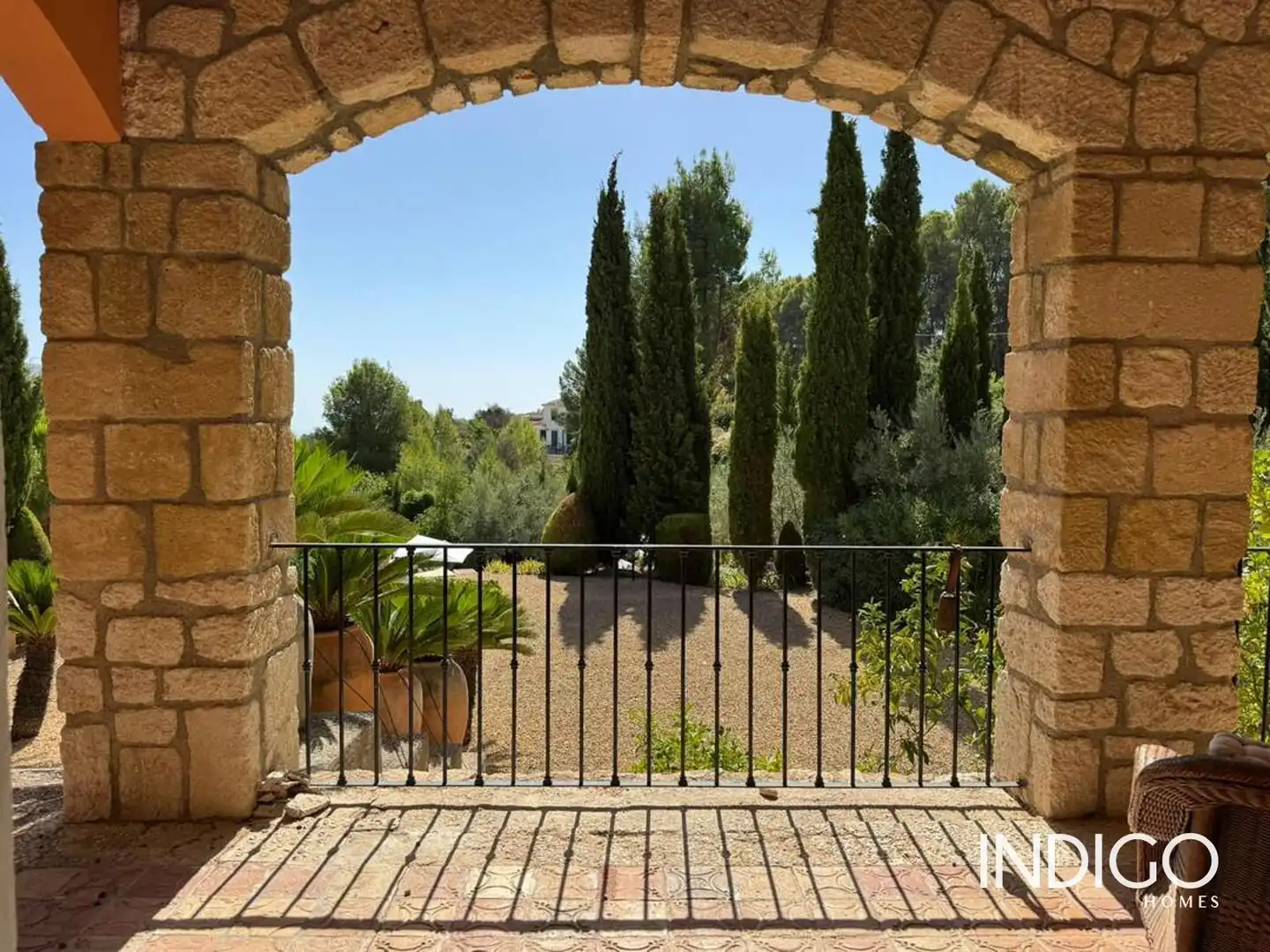 Jardí de Casa o xalet en venda en El Castell de Guadalest, Alicante