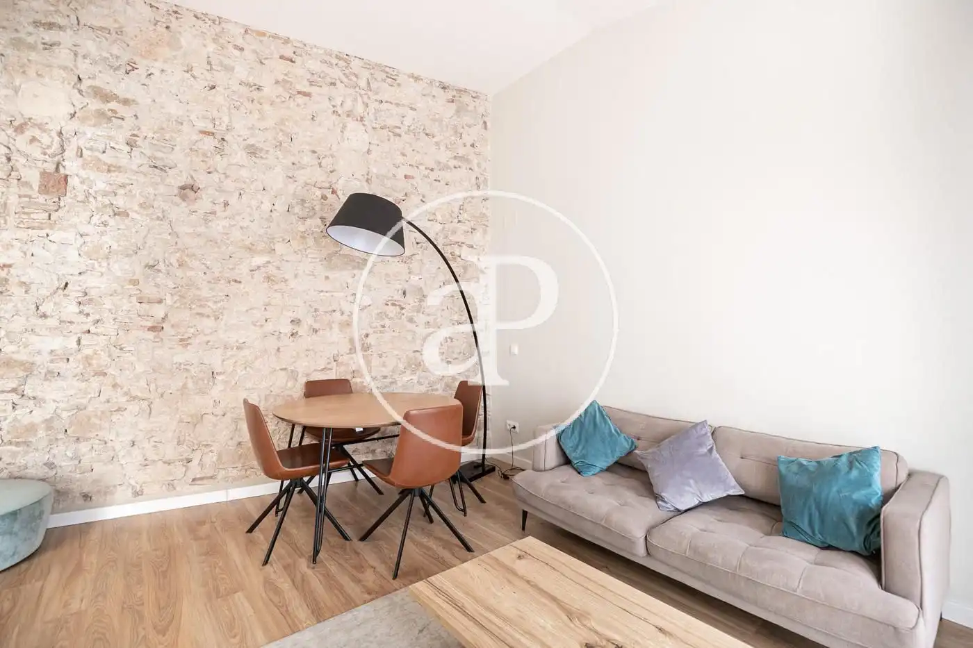 Sala d'estar de Pis de lloguer en Barcelona amb Aire condicionat, Calefacció i Terrassa