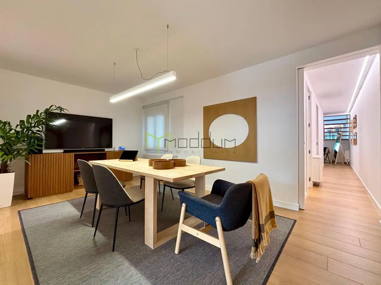 Esszimmer von Maisonette zum Verkauf in Santiago de Compostela  mit Heizung, Abstellraum und Möbliert