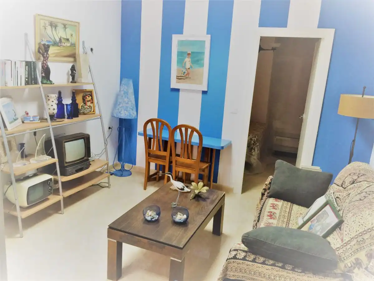 Sala de estar de Casa o chalet en venta en Villajoyosa / La Vila Joiosa con Balcón