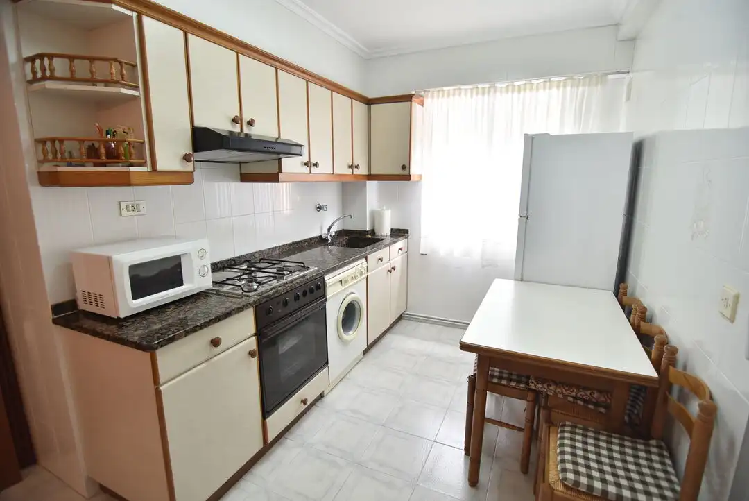 Kitchen of Flat for sale in Eibar  with Heating, Furnished and Balcony