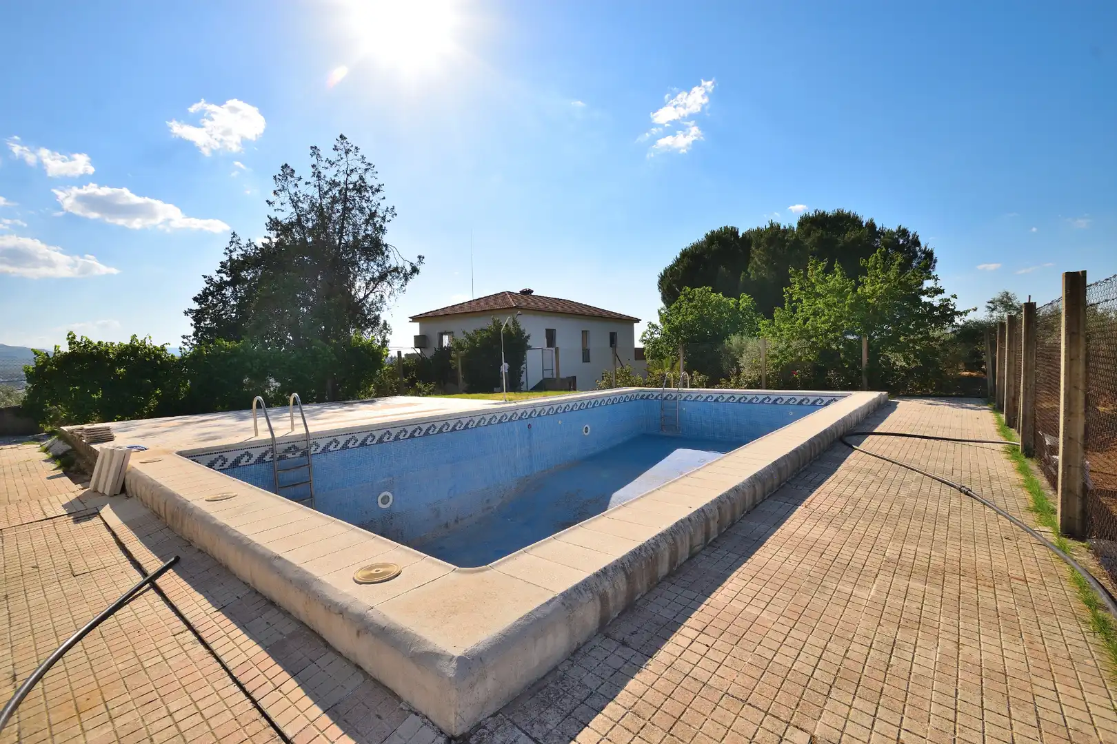 Piscina de Finca rústica en venta en Setenil de las Bodegas con Jardín privado, Terraza y Trastero
