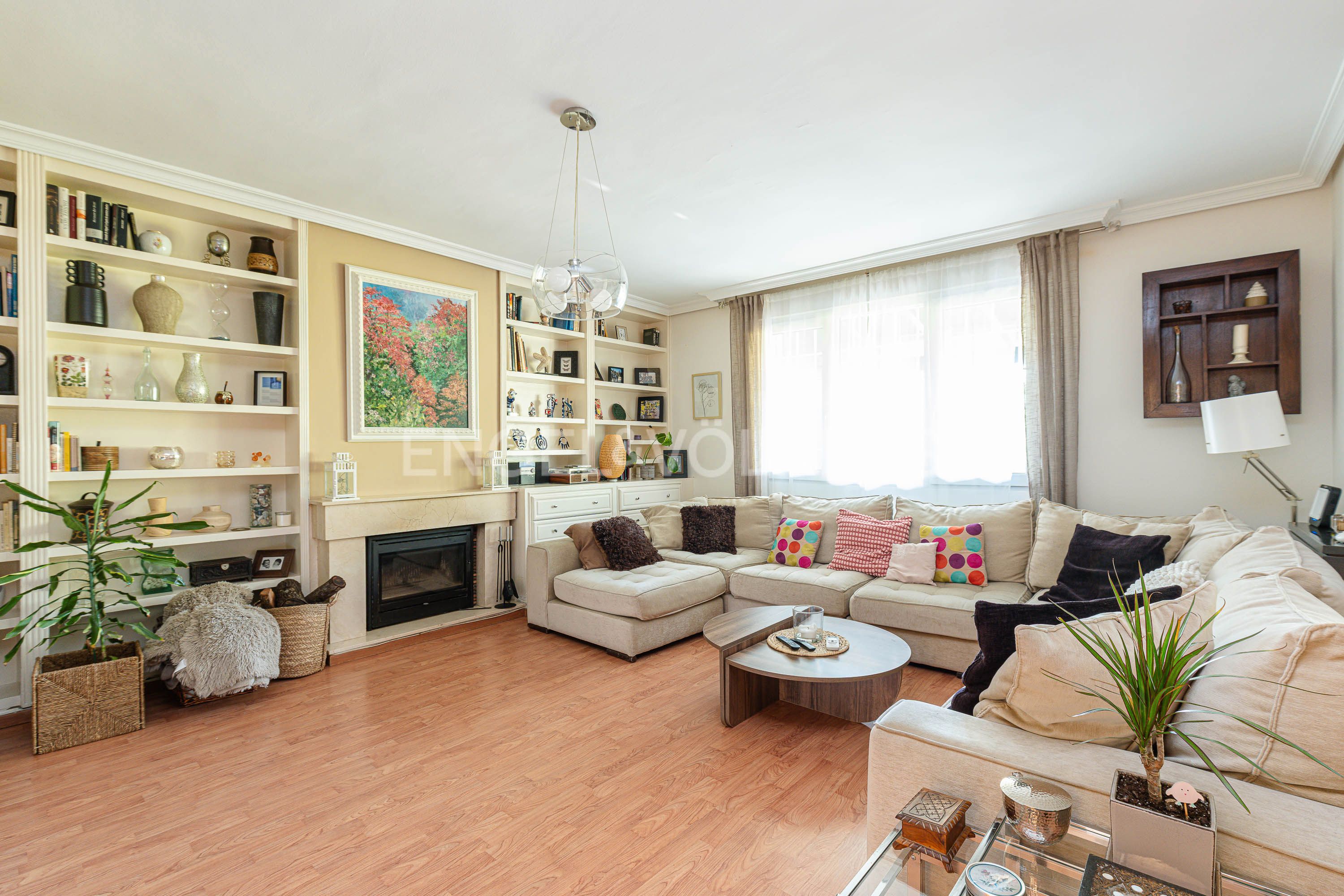 Living room of House or chalet for sale in El Escorial  with Air Conditioner, Heating and Private garden