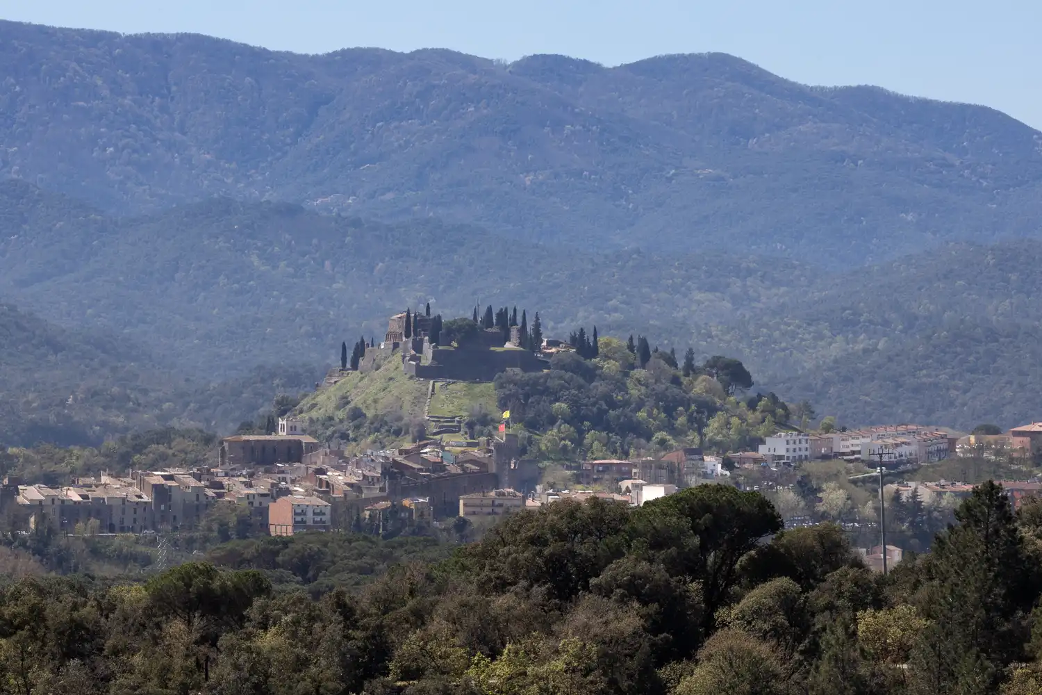 Vista exterior de Finca rústica en venda en Massanes amb Aire condicionat, Calefacció i Jardí privat