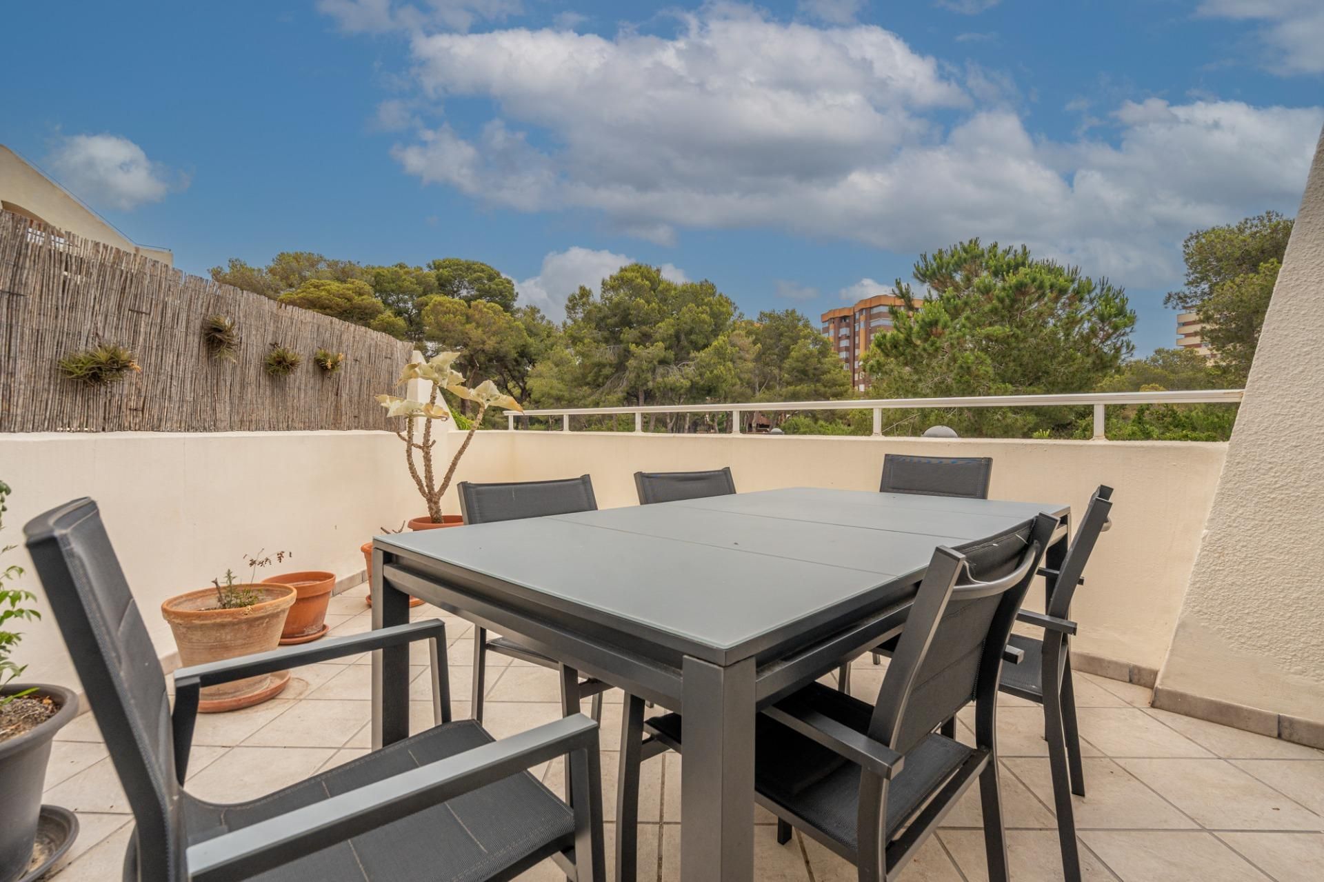 Terrassa de Apartament en venda en  Valencia Capital amb Aire condicionat, Calefacció i Jardí privat