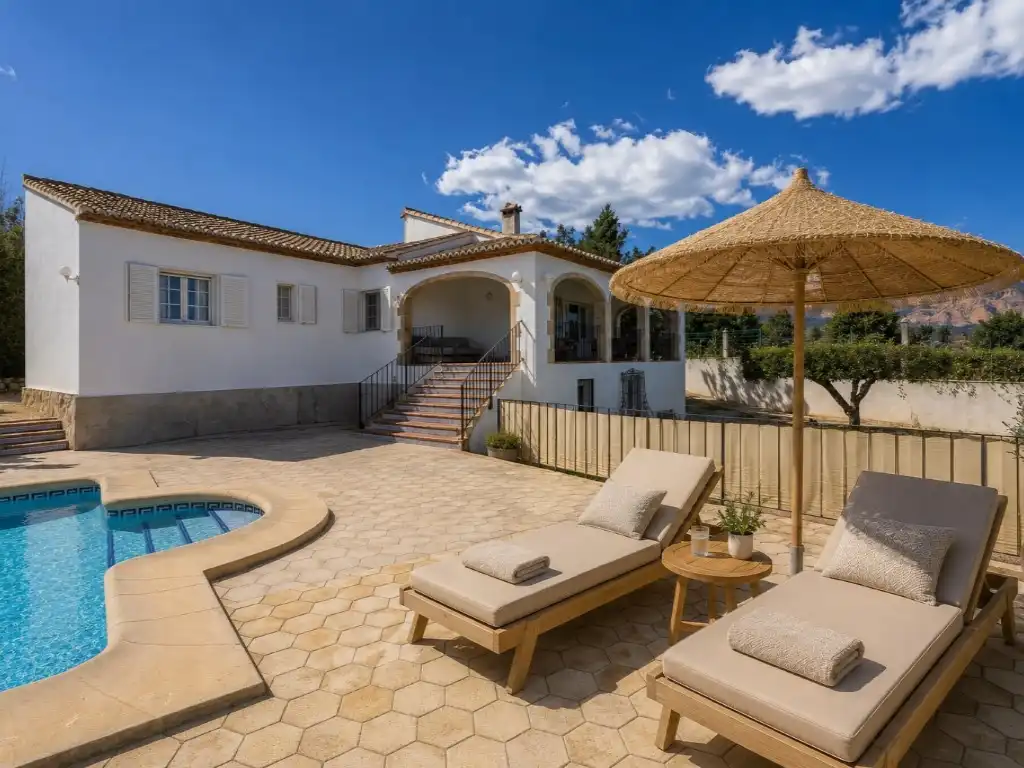 Vista exterior de Casa o xalet en venda en Jávea / Xàbia