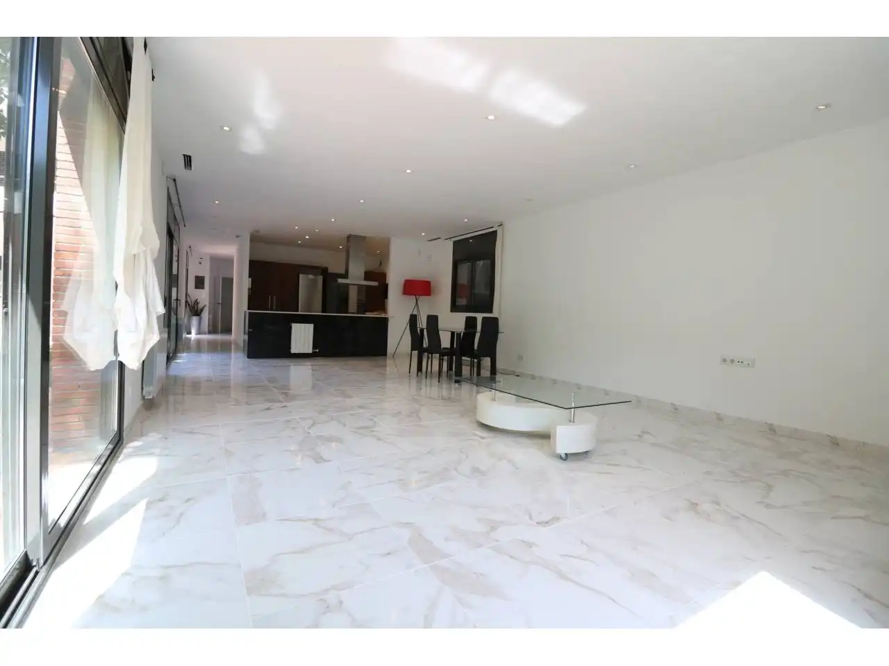 Living room of Houses for sale in Sant Cugat del Vallès  with Private garden, Terrace and Swimming Pool