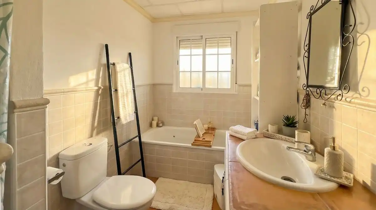 Baño de Casa o chalet en venta en Colmenar con Terraza, Trastero y Piscina