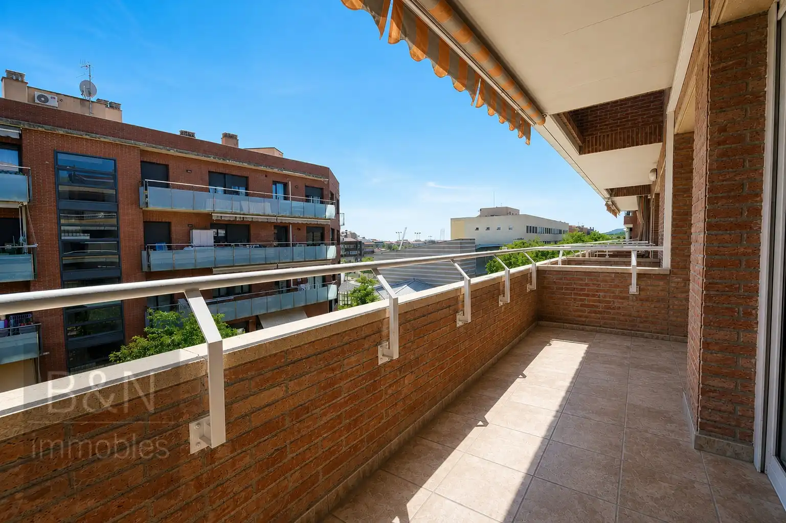 Terrace of Flat for sale in Terrassa  with Air Conditioner, Heating and Balcony