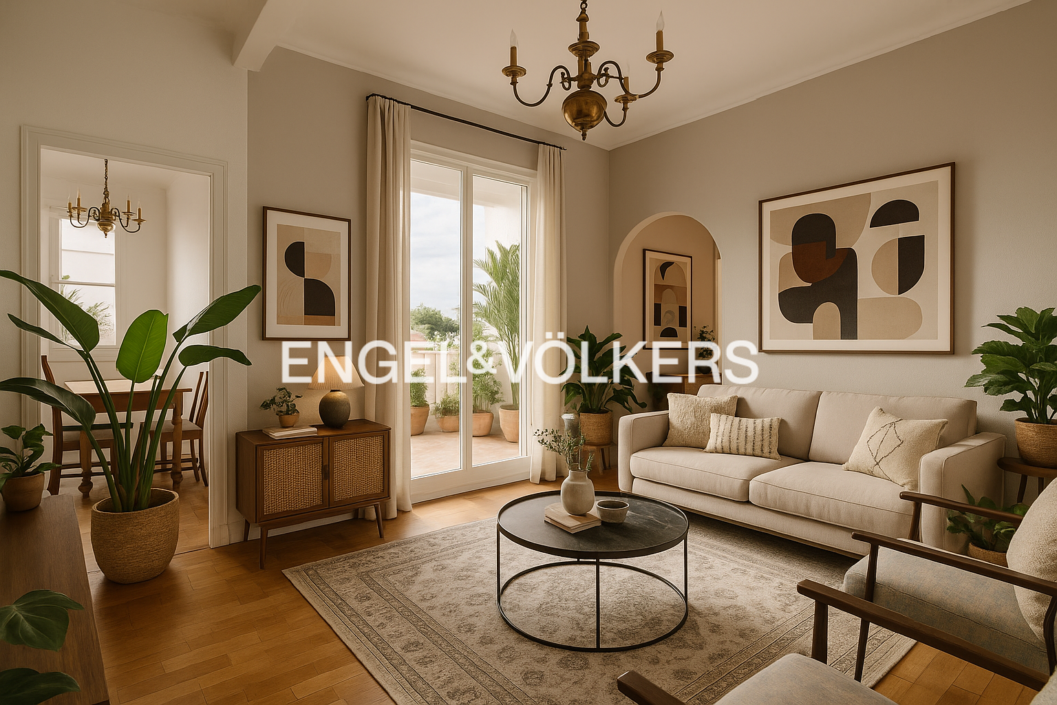 Wohnzimmer von Dachboden zum Verkauf in  Madrid Capital mit Heizung und Terrasse