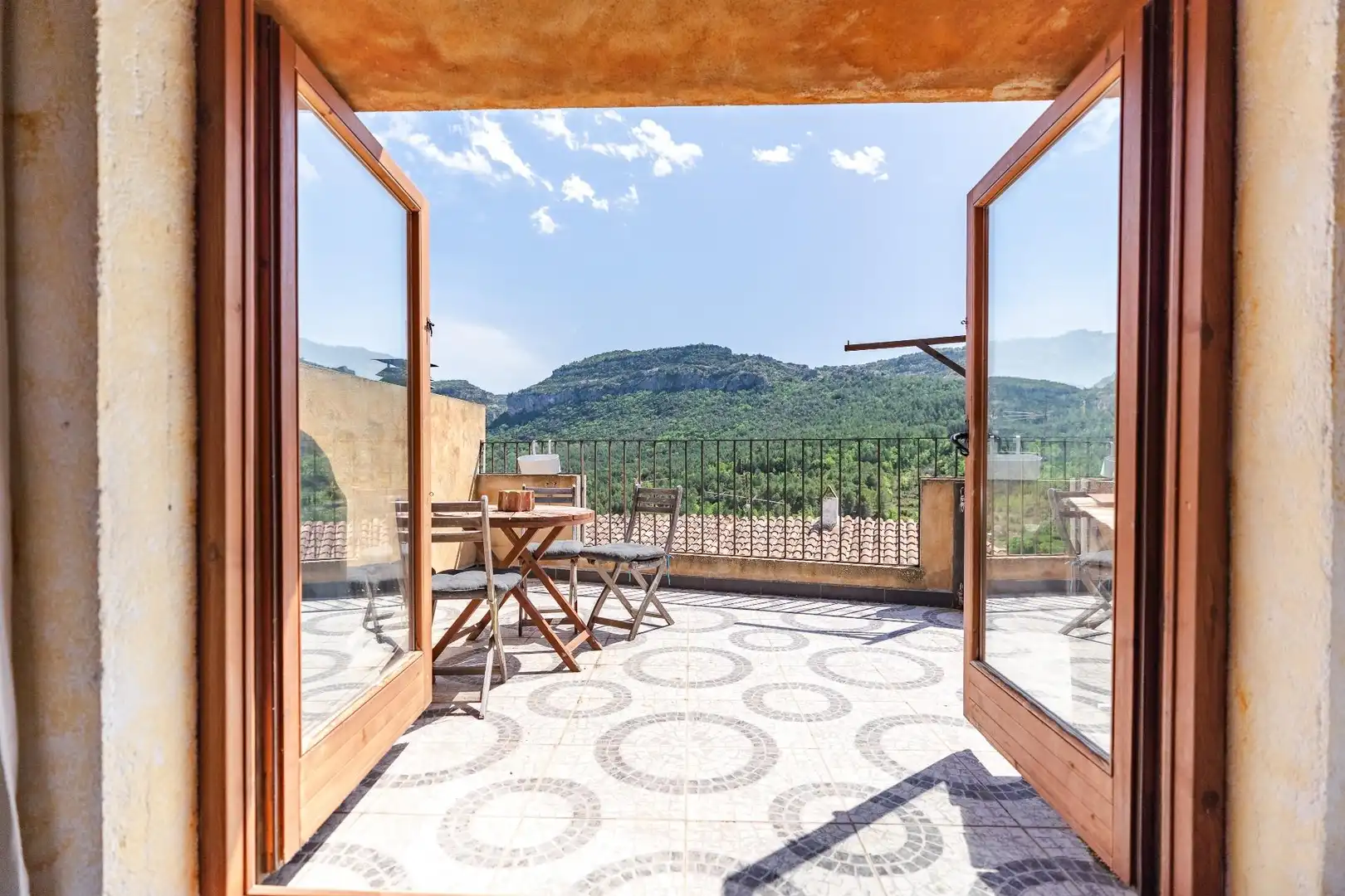 Terrace of Detached homes for sale in Capafonts  with Heating, Terrace and Storage room