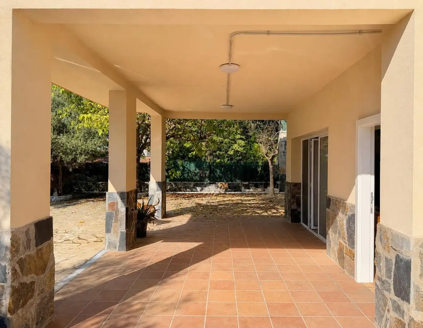 Terraza de Casa o chalet en venta en Bigues i Riells del Fai con Calefacción, Jardín privado y Terraza