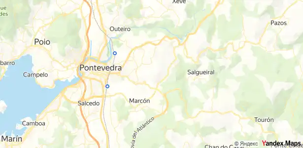 Vista exterior de Pis en venda en Pontevedra Capital 